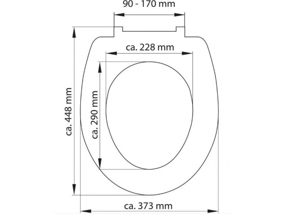 WC sedátka, záchodová prkna Schütte BEACH | Duroplast, Soft Close