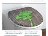 WC sedátka, záchodová prkna Schütte GINGKO und WOOD | Duroplast, Soft Close