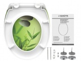 WC sedátka, záchodová prkna Schütte GREEN GARDEN | Duroplast, Soft Close