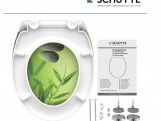 WC sedátka, záchodová prkna Schütte GREEN GARDEN | Duroplast, Soft Close