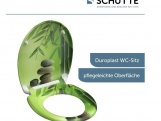 WC sedátka, záchodová prkna Schütte GREEN GARDEN | Duroplast, Soft Close