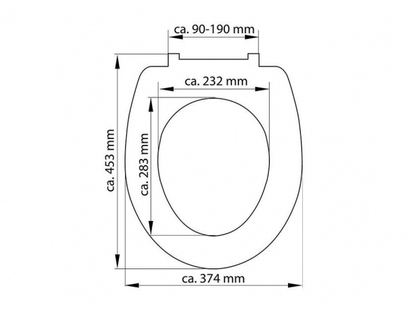 WC sedátka, záchodová prkna Schütte JASMIN | Duroplast, Soft Close