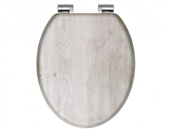 WC sedátka, záchodová prkna Schütte LIGHT WOOD | MDF, Soft Close