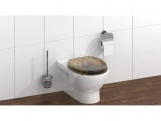 WC sedátka, záchodová prkna Schütte SOLID WOOD | MDF, bez Soft Close