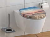 WC sedátka, záchodová prkna Schütte SUNSET SKY | Duroplast, Soft Close