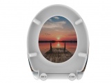 WC sedátka, záchodová prkna Schütte SUNSET SKY | Duroplast, Soft Close