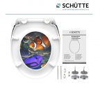 WC sedátka, záchodová prkna SEA LIFE | Duroplast, Soft Close