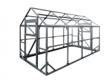 Weis A Zahradní skleník 2x4 m COMFORT - 6mm