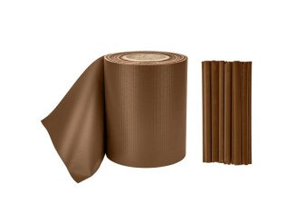Zahrada – Bradas Páska k oplocení 19 x 35 m - hnědá