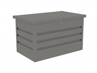 Zahrada – G21 Zahradní box Denver 280 L, metalický šedý plechový