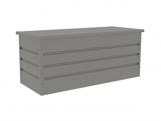 Zahrada – G21 Zahradní box Denver 770 L, metalický šedý plechový