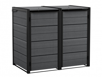 Zahrada – Keter Zahradní box Hide Away na popelnice 240 l šedý