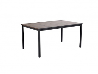 Zahrada – Keter Zahradní stůl Porto 160 walnut black steel