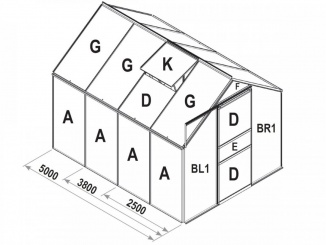 Zahrada – Náhradní prosklení Vitavia