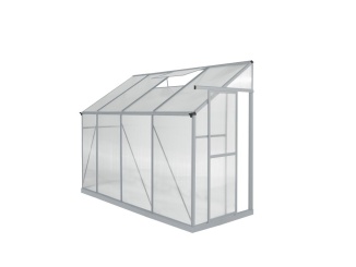 Zahrada – VespaGarden Zahradní skleník ke zdi 290x125x216cm / 3,6m2 + základna zdarma