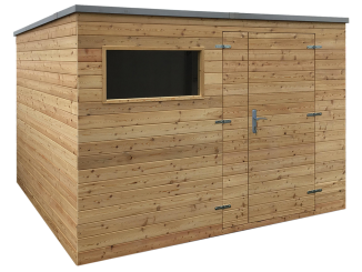 Záhradné domčeky Bohemit – Bohemit Avenir dub 2 x 3 m