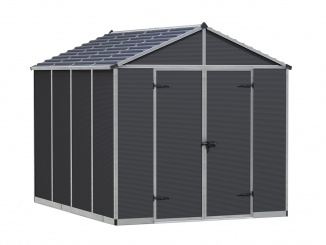 Záhradné domčeky Palram – Rubicon 8 x 8 antracit