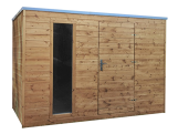 Zahradní domek Bohemit Shiran dub 2 x 3 m