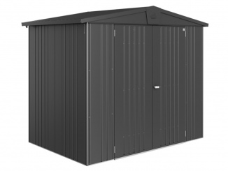 Zahradní domky Biohort – Europa 5 296 x 224 cm tmavosivý metalický