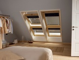 Žaluzie pro střešní okna s manuálním ovládáním Velux DKL B
