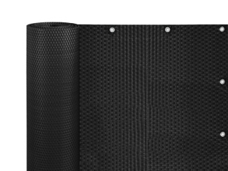 Zástěny – Scobax Balcony eyelet 3000 mm x 1000 mm, černá