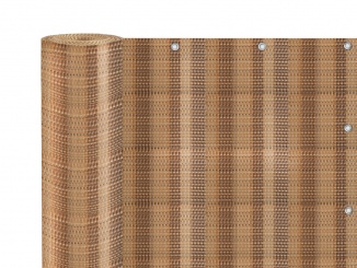 Zástěny – Scobax Balcony eyelet béžová / hnědá, 3000 mm, 900 mm