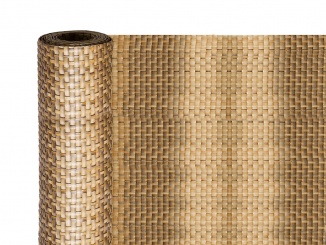 Zástěny – Scobax Fence belt béžová / hnědá, 2500 mm, 190 mm
