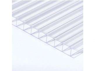Zastrešenie – Lexan Polykarbonátová komůrková deska 8 MM ČIRÁ, 2 stěny