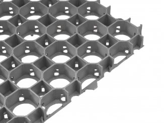 Zatravňovací dlažba Covernit – Covernit Covergrid Antislip šedá, 500 x 500 x 40 mm