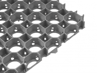 Zatravňovací tvárnice – Covernit Covergrid Antislip šedá, 500 x 500 x 40 mm