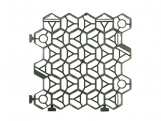 Zatravňovací tvárnice Covernit Covergrid Hexagon