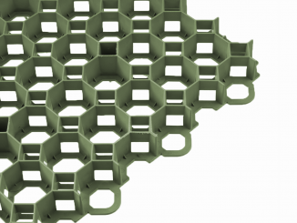Zatravňovací tvárnice – Covernit Covergrid Profi zelená, 470 x 470 x 62 mm