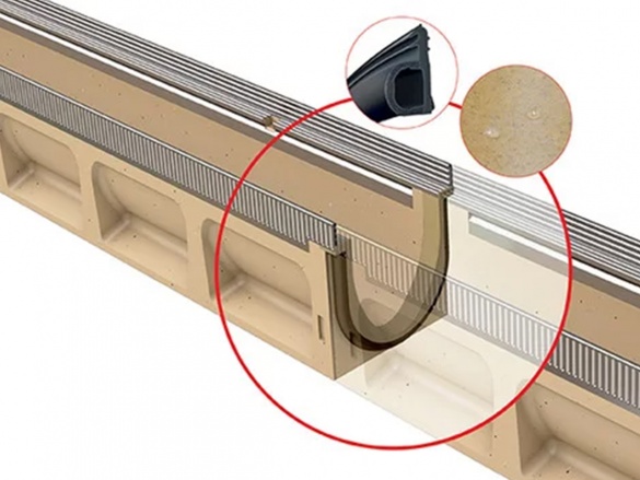 Žlab ACO MultiDrain V150N/P (s těsněním)