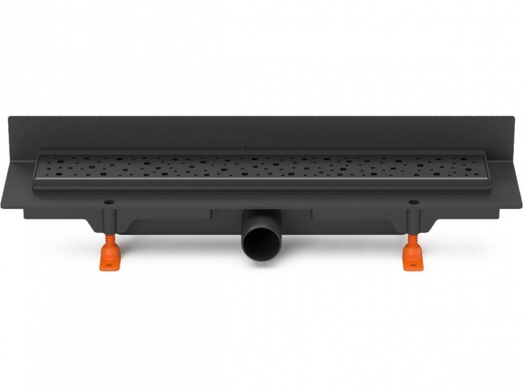 Žlab Chuděj LZB 40 Black (ke stěně)