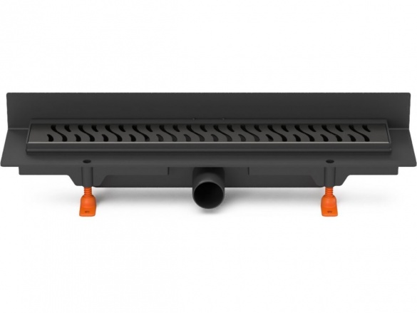 Žlab Chuděj LZB 40 Black (ke stěně)