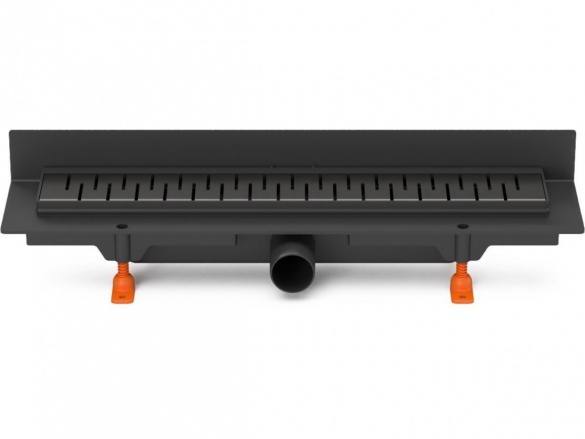 Žlab Chuděj LZB 40 Black (ke stěně)