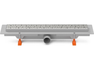 Žlaby a vpusti – Chuděj LZB 40 450 mm, Square, matný, K3