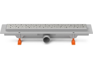 Žlaby a vpusti – Chuděj LZB 40 550 mm, Drops, lesklý, K3