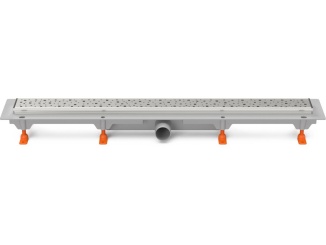 Žlaby a vpusti – Chuděj LZB/N 40 850 mm, Square, lesklý, K3