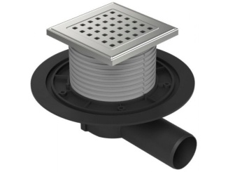 Žlaby a vpusti – Chuděj PVBU 50 (univerzální) 125 x 125 mm, plast, Face, K3, ne
