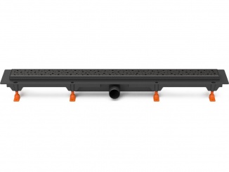 Žlaby Chuděj – Chuděj LZB 40 Black 950 mm, Square, K3