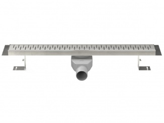 Žlaby Chuděj – Chuděj LZB 50 360° Nerez 850 mm, Medium, matný, K3