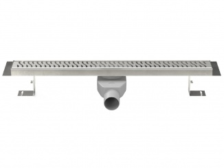 Žlaby Chuděj – Chuděj LZB 50 360° Nerez 950 mm, Harmony, matný, K3