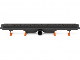 Žlaby Chuděj – Chuděj LZB 50 Black 650 mm, Square, K3