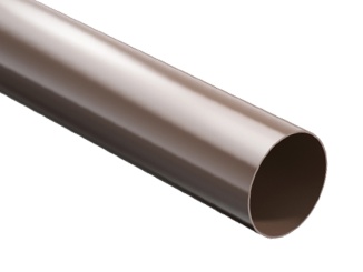 Zvody – Aqua plastový odkvapový zvod 110 x 3000 mm hnedý